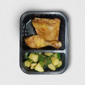 Muslo de pollo al horno