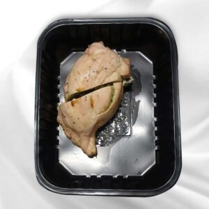 Pechuga rellena de queso crema y espinaca